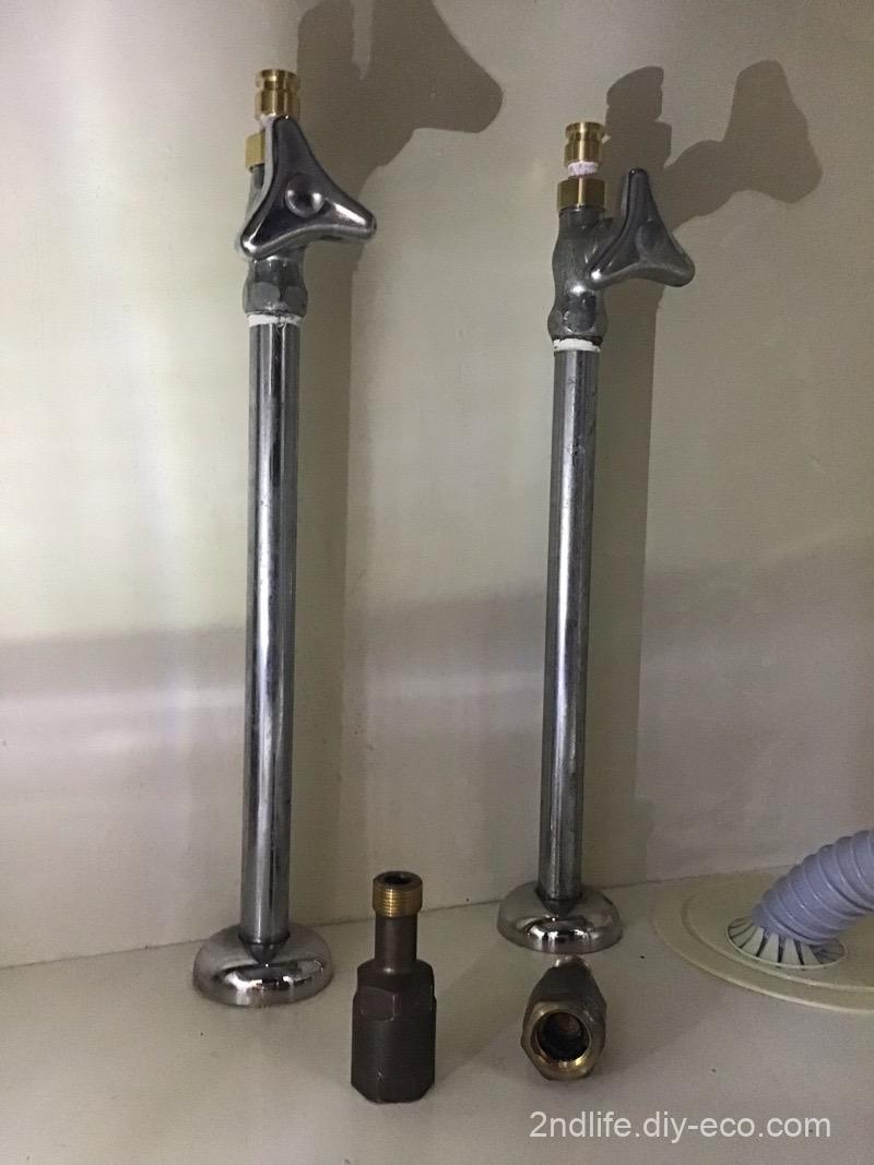キッチン混合水栓の交換