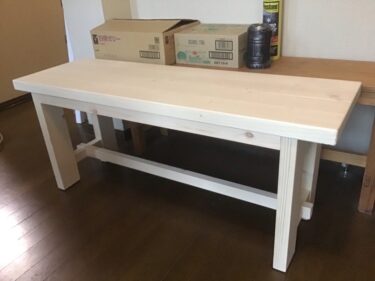 長椅子 ベンチ をdiyで自作 長椅子 ベンチ をdiyで自作